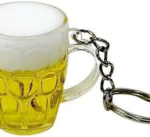 Food replica keychain beer