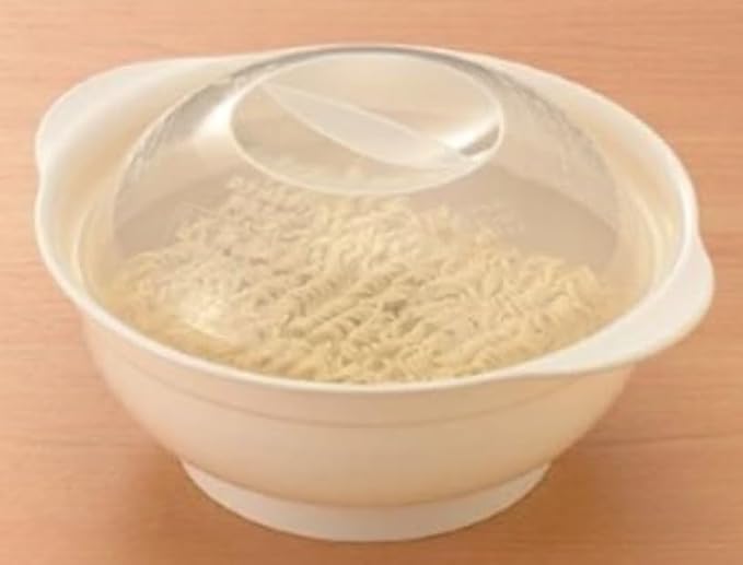 Instant Ramen Maker, Noodle Maker, Made in Japan, No need for a pot or bowl, Microwave Cooker, Ramen with Vegetables, Easy Cleanup, Easy to Clean Up (You Can Make Ramen in the Microwave), Time-saving - Image 2