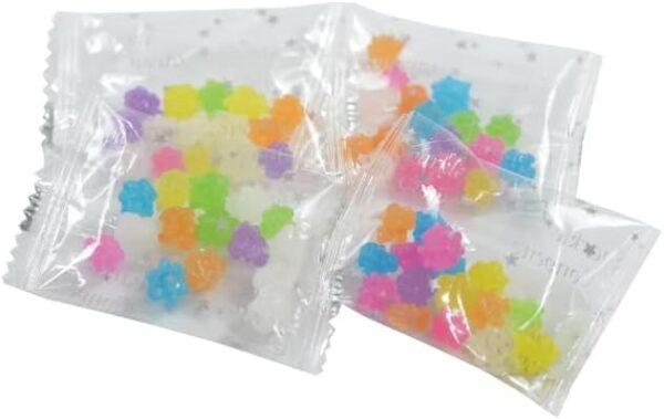 Sumo Competito, 0.2 oz (6 g) x 4, Konpeito, Individual Packaging, Petite Gift, Sumo Souvenir, Sumo Goods, Souvenir, Sumo Goods, Souvenir, For Giving Out, Japanese Souvenir, Thank You, Greetings, White - Image 4