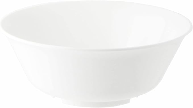 Nagao 1717W Unbreakable Tableware, Light Ramen Donburi, 7.5 inches (19 cm), 46.1 fl oz (1170 ml), White, Dishwasher Safe, Microwave Safe, Made in Japan