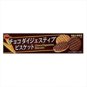 Bourbon Chocolate Digestive Biscuits, 17 Sheets x 1 Bag