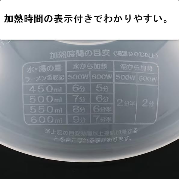 Instant Ramen Maker, Noodle Maker, Made in Japan, No need for a pot or bowl, Microwave Cooker, Ramen with Vegetables, Easy Cleanup, Easy to Clean Up (You Can Make Ramen in the Microwave), Time-saving - Image 4