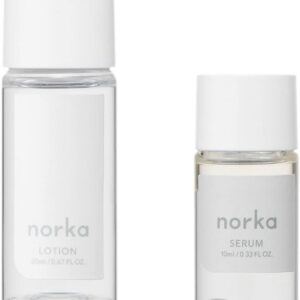 Norca Skin Care Trial Set, Kuromoji Formulation, Natural Index, 99%, Plenty of 0.7 fl oz (20 ml) + 0.3 fl oz (10 ml), Made in Japan, Natural Organic Lotion, Beauty Essence
