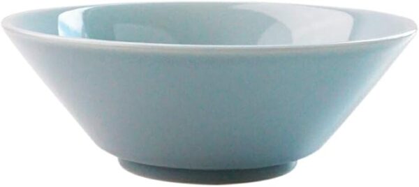 K's Kitchen Outlet Celadon Ramen Donburi, 32.0 fl oz (915 cc), Made in Japan, Mino Ware, Pottery, Ramen Bowl, Noodle Bowl, Available in Blue, Chinese, Commercial Use, Stylish, Light Blue