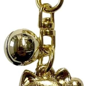Good luck charm beckoning cat 5 yen