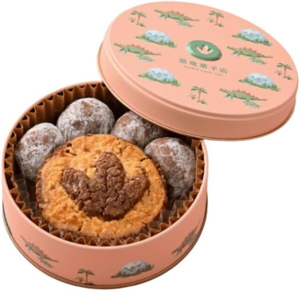 [Katsuyama Stego Can] Eiheiji Kyumi Fukui Dinosaur Pastry Shop Chocolat Dinosaur Saber Trois Sablé Cute
