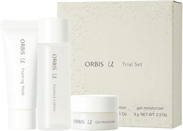 ORBIS Quasi-drug Orbis You Trial Set, Aging Care, Facial Cleansing Foam, Lotion, & Moisturizing Liquid, Moisturizer, Prevents Roughness, Skin Care, Facial Cleanser, 0.5 oz (14 g) & Lotion, 0.7 fl oz