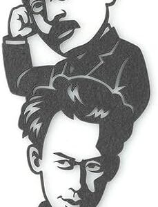KAIUN-DO Bookmark Bookmark Bookmark with Japanese Literature [Soseki Natsume, Ryunosuke Akutagawa, Osamu Dazai] Bookmark Funny Present Japanese Souvenir for Foreigners [Japanese Literary Fame, Natsume