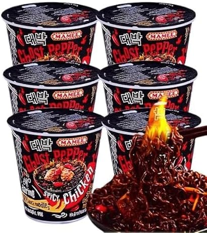 Demonic Pepper Face 2.8 oz (80 g) / Tub, Soak Instant Food Dry Agitation Surface, Dry Agitating Surface, Dried Agitating Surface, Fast Eating Surface, Chinese Food, Instant Rice Noodle, Instant Rice