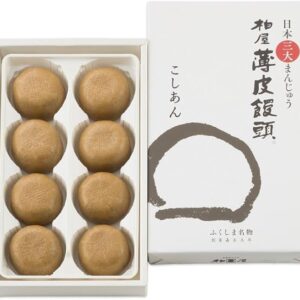 Kashiwaya Official Kashiwaya Thin Skin Japanese sweets Koshian, 8 Pieces (Smart Pack)