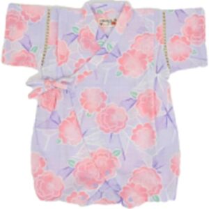 Children's Jikan XYZ Jinbei Baby Romper, Girls, Greco, Kids, Baby, Jinbei, Fireworks Festival, Summer Festival, Evening Cooling, Cotton, Made in Japan