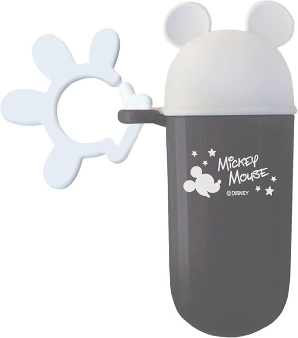 Nishiki Kasei Candy Case, Snack Case, Slim, Mickey Mouse, 3.0 x 1.8 x 5.5 inches (7.5 x 4.5 x 14 cm)