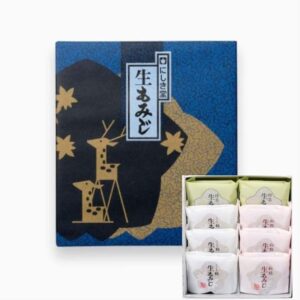 Nishikido Raw Momiji, 8 Pieces, Momiji Japanese sweets, Japanese Sweets, Azuki Beans, Anko, Rice Flour, Nishikido, Hiroshima Fresh Confectionery, Gift, Present, Confectionery