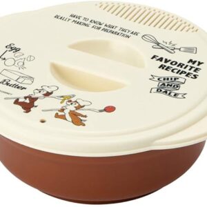 Skater UDR1N Microwave Cooking Utensils, Instant Ramen Maker, Chip & Dale Cooking, Disney, 0.3 gal (1.2 L)