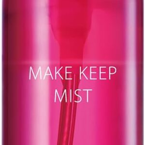 Kose Cosmetics Make Keep Mist EX + 2.7 fl oz (80 ml), Prevents Makeup Smudges, Mist Lotion, Waterproof, Sebum Proof, Anti-Shine, Hyaluronic Acid, Collagen, Deer Ingredients, Trial Size, Portable