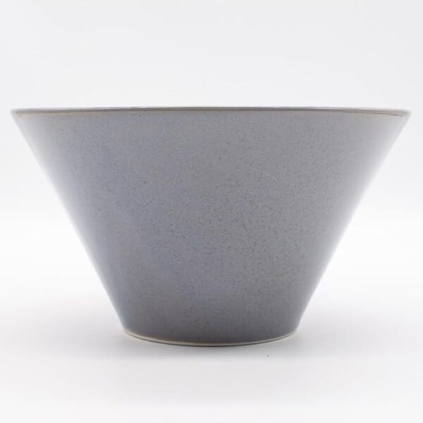 Aito 0517312 Natural Color Donburi Bowl, Plate, Ramen Donburi, Large, Diameter Approximately 6.7 x Depth 3.7 inches (17 x 9.4 cm), Blue Gray, Ash, Mino Ware, Udon, Donburi, Stylish, Dishwasher Safe, - Image 2