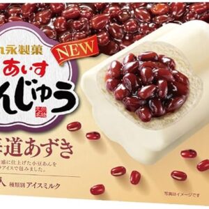 Marunaga Confectionery Aisu Japanese sweets Hokkaido Azuki Multi, Frozen, 13.5 fl oz (400 ml)