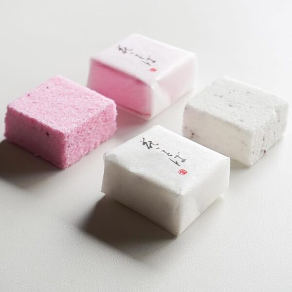 Kyoto Fukuya Hanakotoba (6 pieces) Fragrant Rakugan Sweets with Perilla Leaf, Tea Snacks, Gift Message Available - Image 4