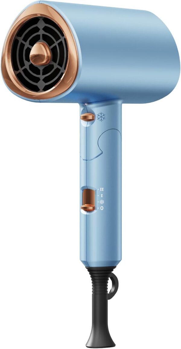 Hairdryer, Large Air Flow (Spring and Summer 2025 Limited Edition, Supervised by Hairdressers), Quick Dryer, 20 Million, Negative Ions, Static Control, Constant Temperature 57°C, 3 Levels Adjustment