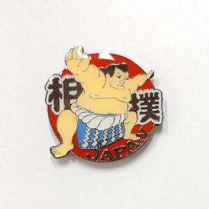 Magnet Sumo Martial Arts Sports Souvenir Japanese Style Japan Gift Tourism Local Old Fashioned Traditional Folk Art Travel