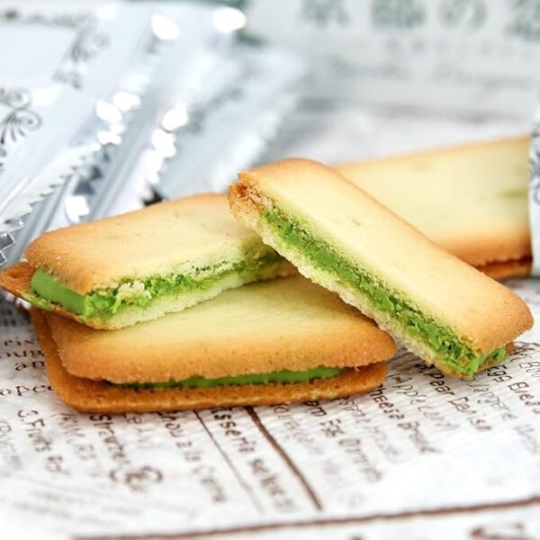 Nagotoya Co., Ltd. Kyoto no Koibito Matcha Lang de Cha, 12 Pieces - Image 3