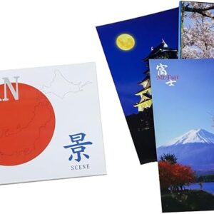 Castle Enterprise, Made in Japan, Japanese Souvenir, Postcard, Scenery (Pack of 8)