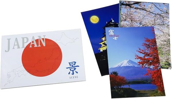 Castle Enterprise, Made in Japan, Japanese Souvenir, Postcard, Scenery (Pack of 8)