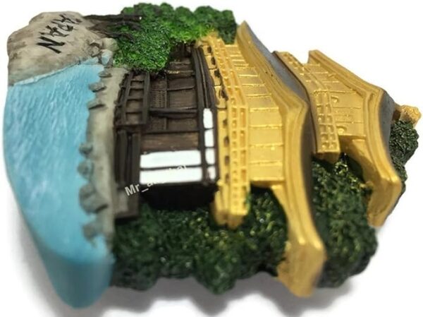 Kinkaku-ji Temple (The Golden Pavilion) - Kyoto Japan Souvenir Collection 3D Fridge Refrigerator Magnet Hand Made Resin - Kinkaku-ji Temple Japan Refrigerator Magnet Souvenir Collection Handmade Resin - Image 2