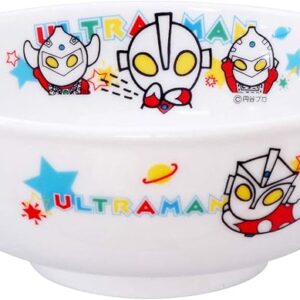 Ultraman 058311 Ramen Bowl with Diameter 5.7 inches (14.5 cm), Children's Tableware, White