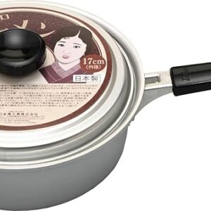 Taniguchi Metal Aluminum Ramen Pot, 6.7 inches (17 cm), Made in Japan, For Gas Fire, Showa Retro