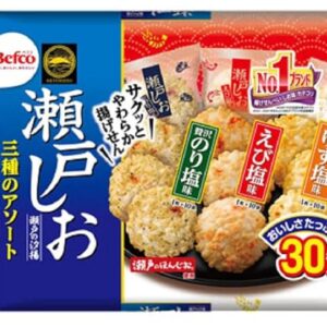 Kuriyama Rice Confeca Seto no Shioage Assortment, Pack of 30