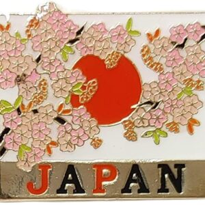 Pin Badge Hinomaru Cherry Blossom