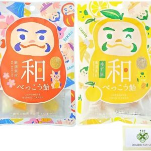 [Selectable Combination] Noshu Takamura Japanese Beekko Candy (Plain, Yuzu, Yuzu) [2 Types] Japan Souvenir Gift, Japanese Souvenir, Traditional, Maneki Neko Daruma, Sakura, Sumo, Mt. Fuji, Inbound