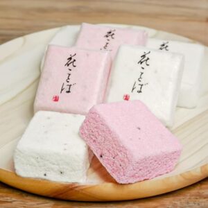 Kyoto Fukuya Hanakotoba (6 pieces) Fragrant Rakugan Sweets with Perilla Leaf, Tea Snacks, Gift Message Available