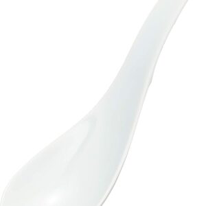Arita Ware Ojiyama Kiln "Ultimate Renge" Ramen Spoon, Blue and White Porcelain, Approx. 16cm Diameter, Lotus Flower Design, Ceramic, Microwave and Dishwasher Safe, Made in Japan, R2036