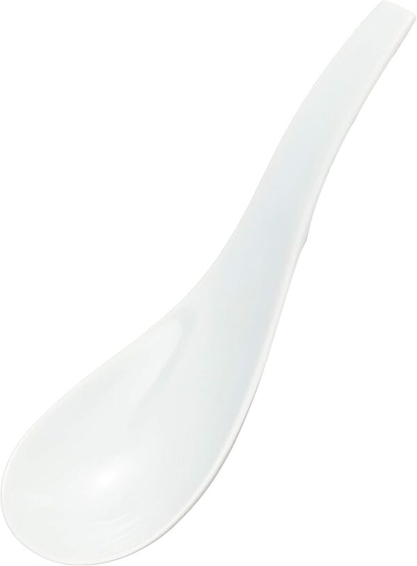Arita Ware Ojiyama Kiln "Ultimate Renge" Ramen Spoon, Blue and White Porcelain, Approx. 16cm Diameter, Lotus Flower Design, Ceramic, Microwave and Dishwasher Safe, Made in Japan, R2036