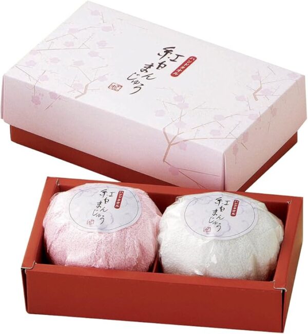 Nippon Utensils Hand Towel Red and White Manju