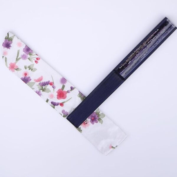 TOUWA Fan, Men's, Women's, Bamboo Ribs, Japanese Pattern, Lightweight, Japan, Souvenir, Festivals, Fireworks Shows, New Year's Parties, Recitals, Yukata, Kimono, Japanese Accessories, Kabuki - Image 2