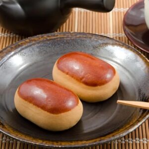 Chestnut Japanese sweets, Plenty of 24 Pieces (12 Pieces x 2 Bags), Single Bite Japanese sweets, Individual Packaging, Japanese Sweets, White Bean