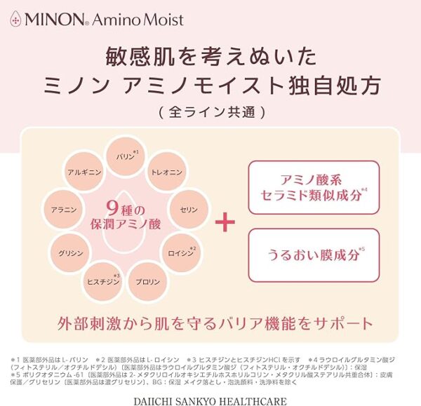 Minon Amino Moist Aging Care Oil, 0.7 fl oz (20 ml) [Sensitive Skin] Serum Oil Firm Gloss Moisturizing - Image 5