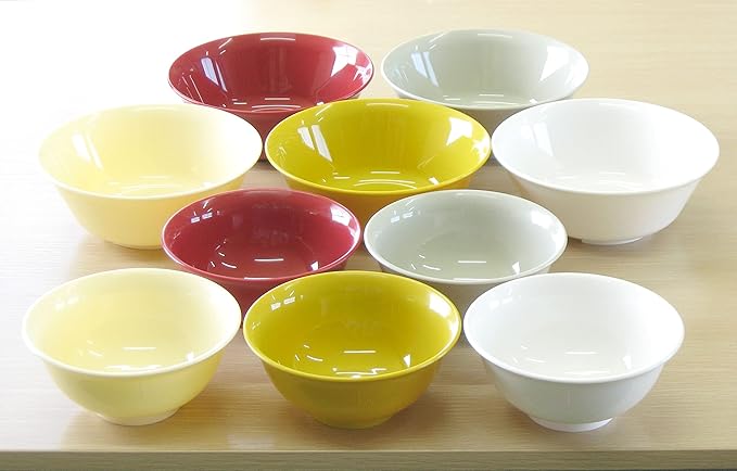 Nagao 1717W Unbreakable Tableware, Light Ramen Donburi, 7.5 inches (19 cm), 46.1 fl oz (1170 ml), White, Dishwasher Safe, Microwave Safe, Made in Japan - Image 5