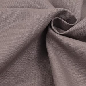MYmama x Armored Oxford Fabric, Plain, 100% Cotton, 43.3 inches (110 cm), Width 19.7 inches (50 cm), Cloth Made in Japan, Ariwa Shop, Fabric, Craft Supplies (Warm Gray)