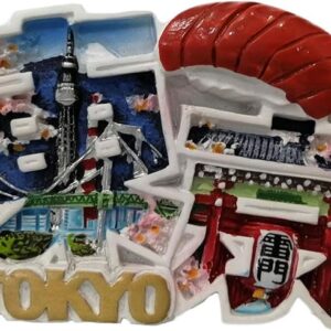 Magnet Local Tokyo TOKYO Japan JAPAN Handmade Souvenir