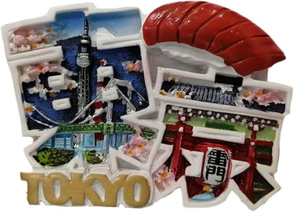 Magnet Local Tokyo TOKYO Japan JAPAN Handmade Souvenir