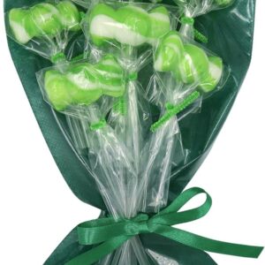 Candy Bouquet, 7 Idol Candies, Green, Presentation, Petite Gift (Melon)
