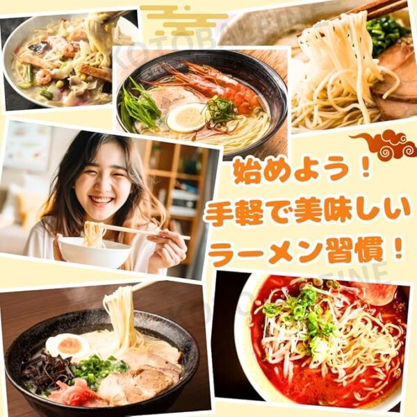 [Made in Japan] Microwave Ramen Container, Ramen Maker, Noodle Maker, Time-saving Cooker, Convenient Goods, Living Alone, Easy, No Pot Required, Compact - Image 5