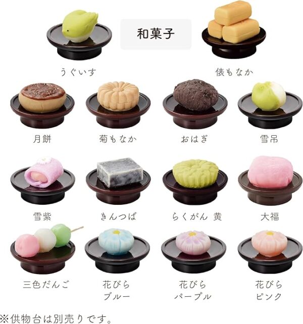 Sunmany Realistic Japanese Sweets Offerings, Easy to Make, Long-Lasting, Made in Japan, Looks Realistic, Perfect for Obon, Higan, and Grave Visits. Perfect as an offering, sweets, or Buddhist altar accessory. Modern Buddhist altar offerings, chrysanthemum monaka (Japanese wafer cakes), daily offerings, pet memorials, or a decorative addition to any space. 6.4cm diameter x 3.4cm height. [Sunmany] - Image 6