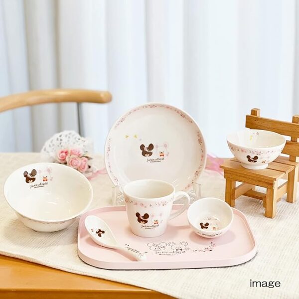 Kaneshotouki 784164 Bear's School, Jackie David Ramen Ramen, Mini 6.1 inches (15.5 cm), Made in Japan - Image 2