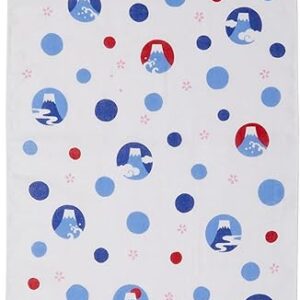 Yamamoto Jin Shoten Fukukoi Soft Double Gauze Hand Towel, Mt. Fuji, Approx. 12.6 x 35.0 inches (32 x 89 cm)