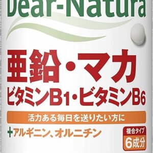 Dianatura Zinc, Maca, Vitamin B1, Vitamin B6, 120 Capsules (60 Days)